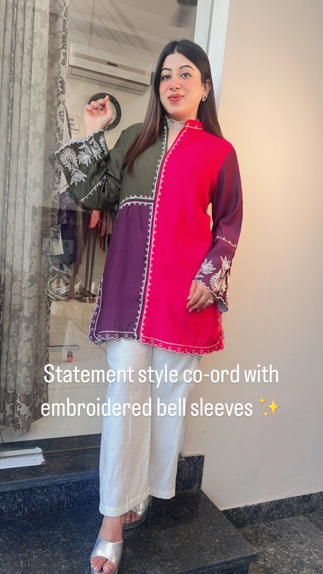 MULTICOLOR CO-ORD SET - AR 5657