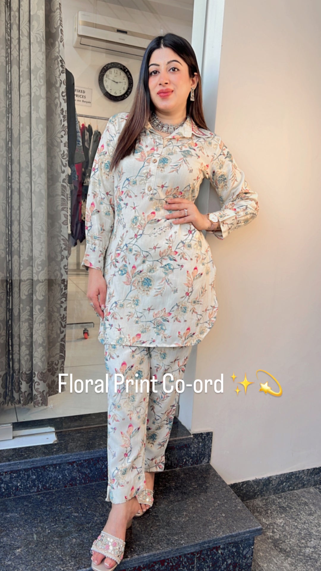 PRINTED CO-ORD SET - AR 5688