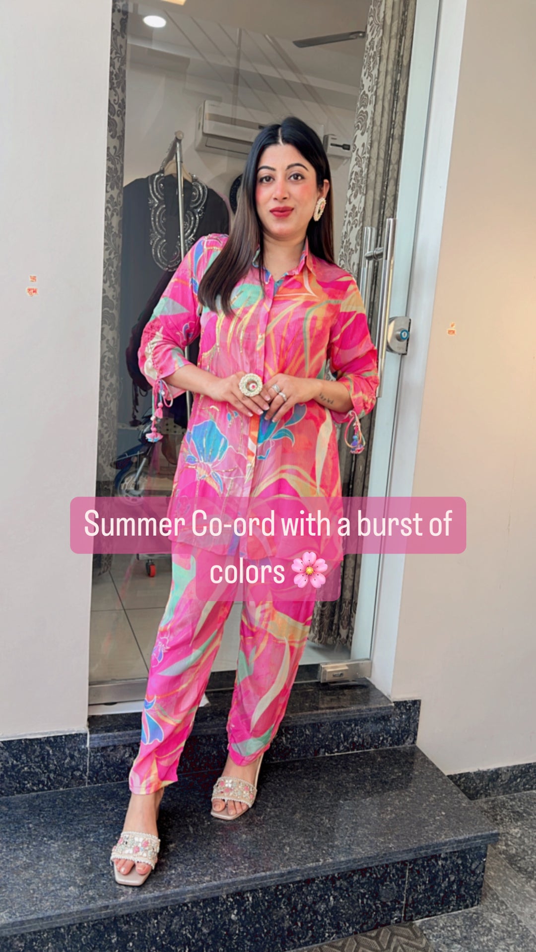 MUSLIN COTTON CO-ORD SET - AR 5694