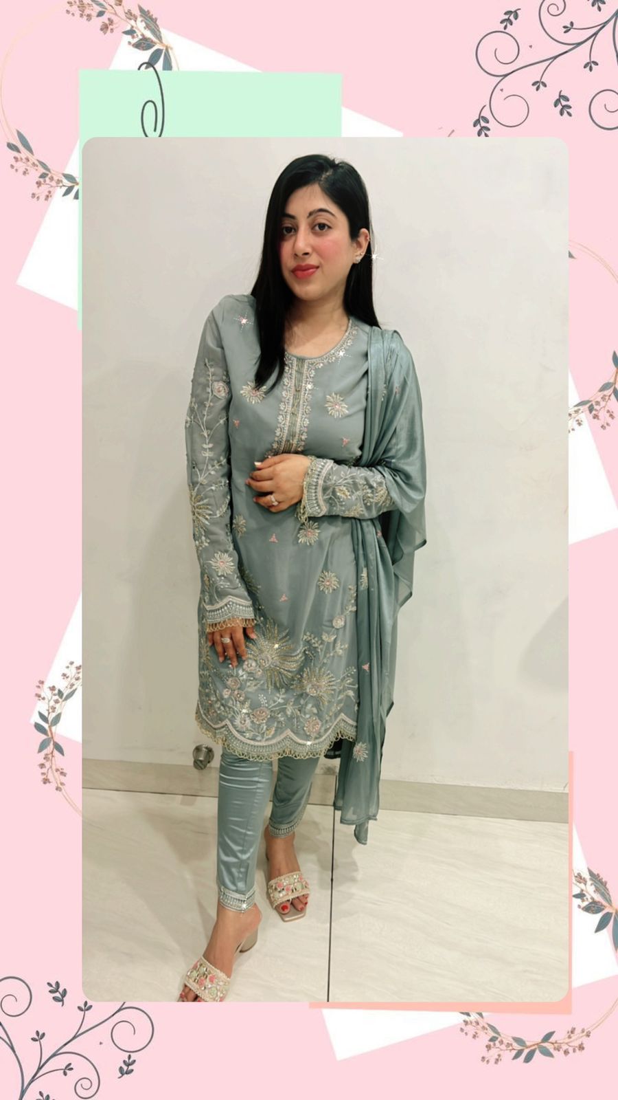 FORMAL PARTY WEAR 3PC SUIT