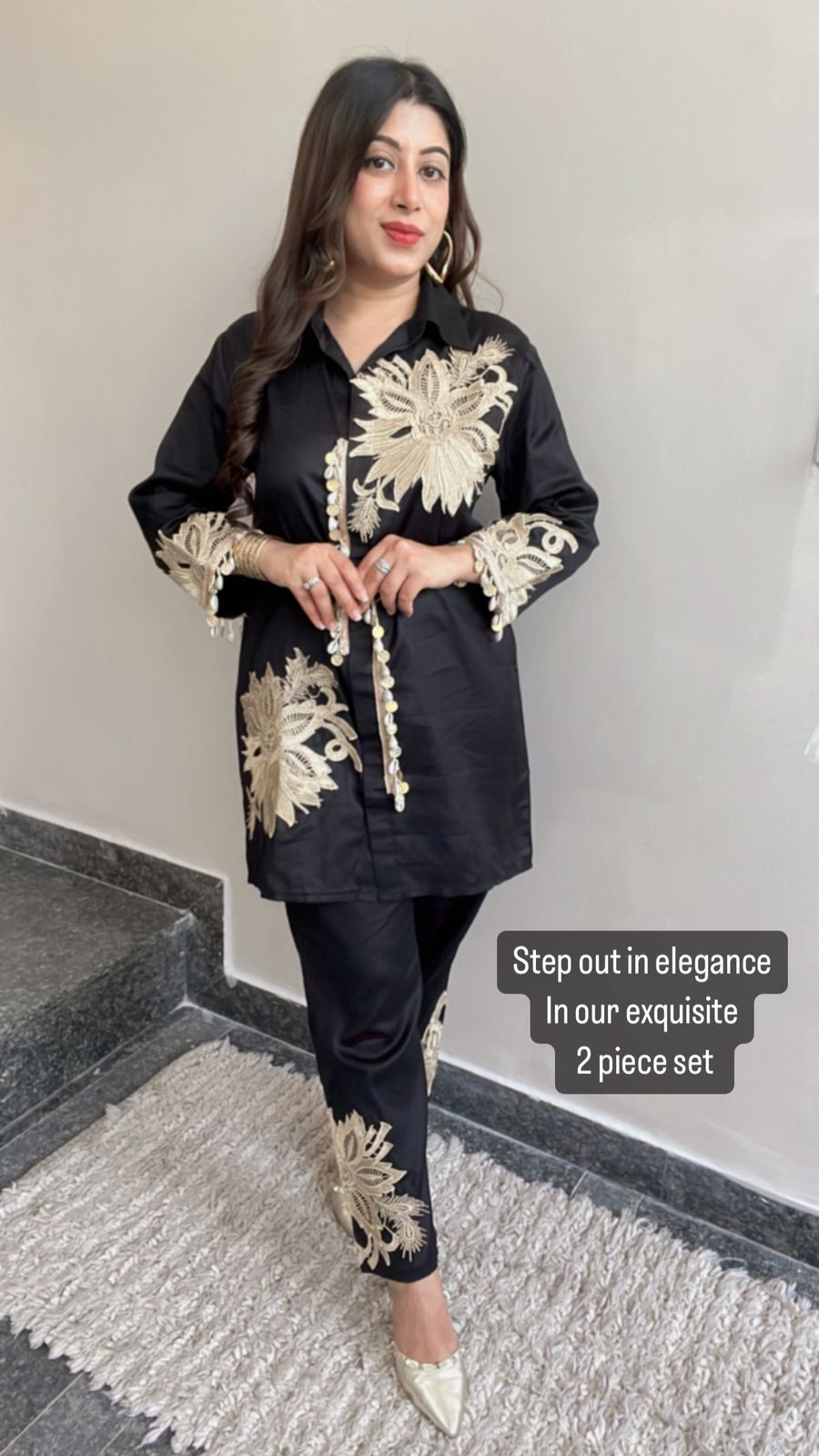 BLACK CO-ORD SET