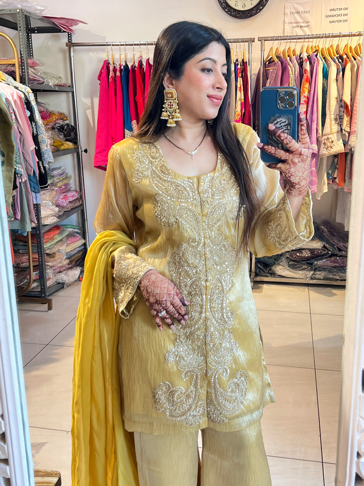 "RANI"-THREE PIECE FESTIVE SUIT SET