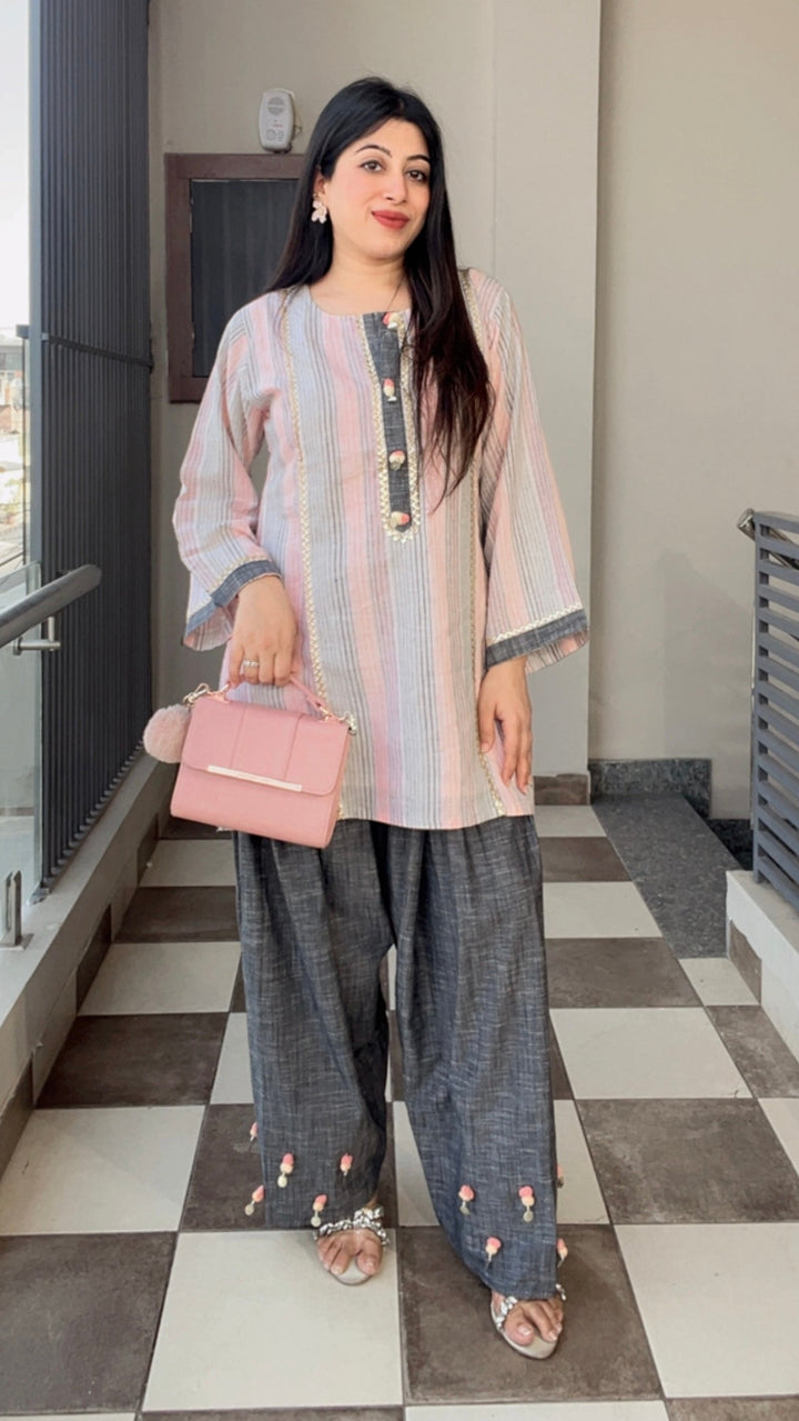 "SEZA"-FARSHI SALWAR CO-ORD