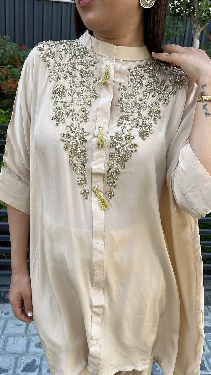 Crepe Handworked Set