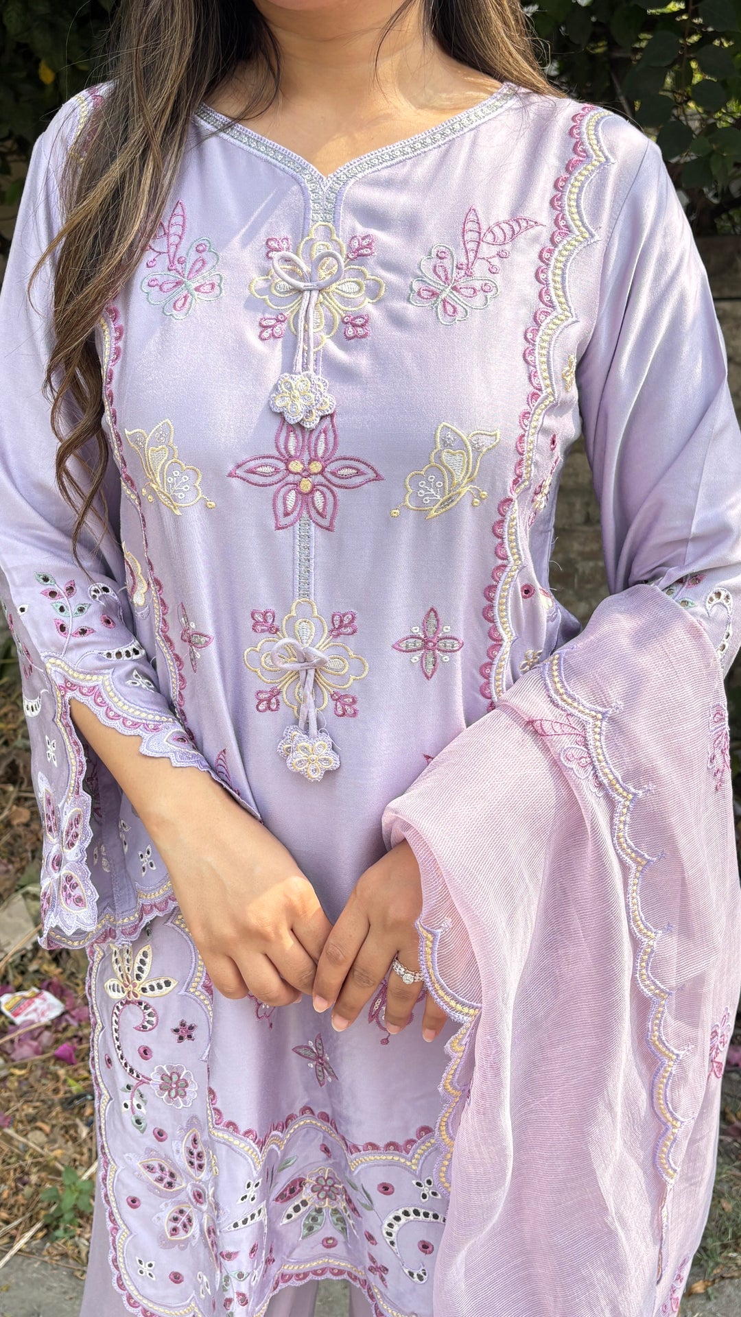 "Emira"-pakistani three piece set