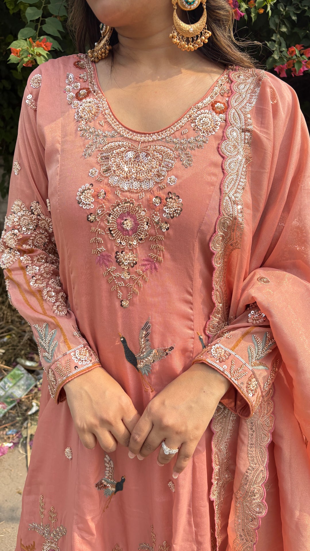 "Afsana"-festive Three Piece set