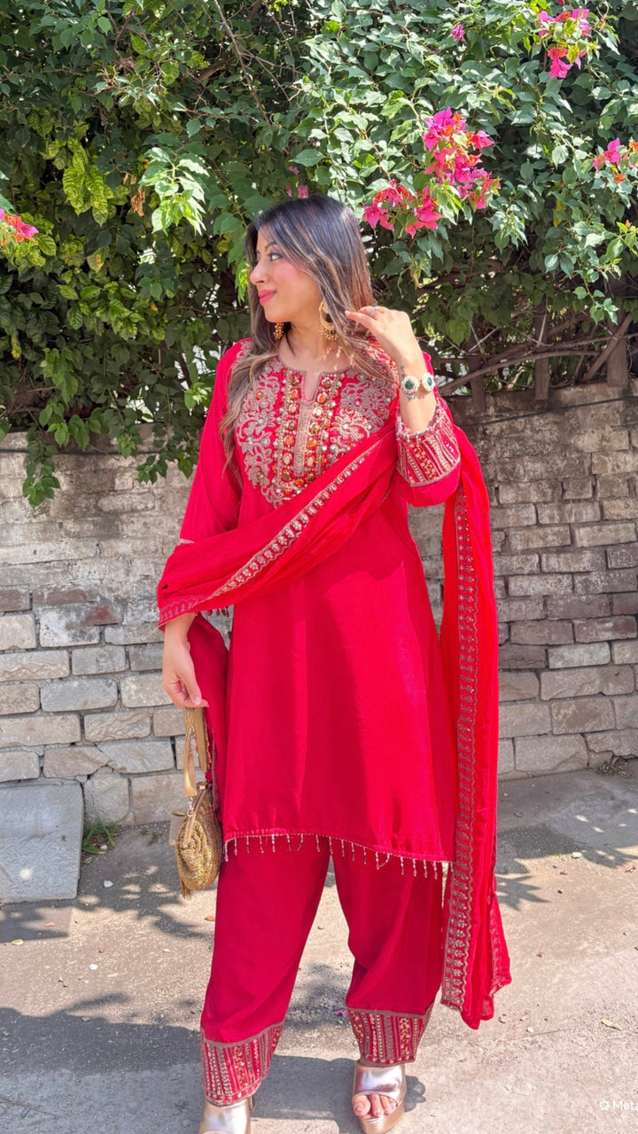 "Aiza"-festive THREE PIECE SUIT SET