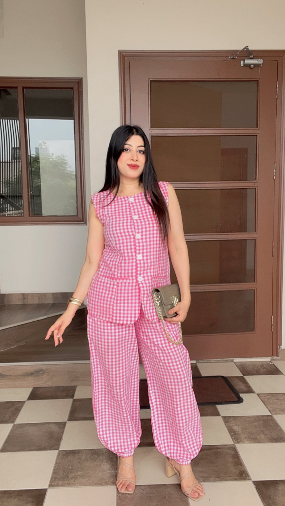 "STACY"-BALLOON PANTS CO-ORD