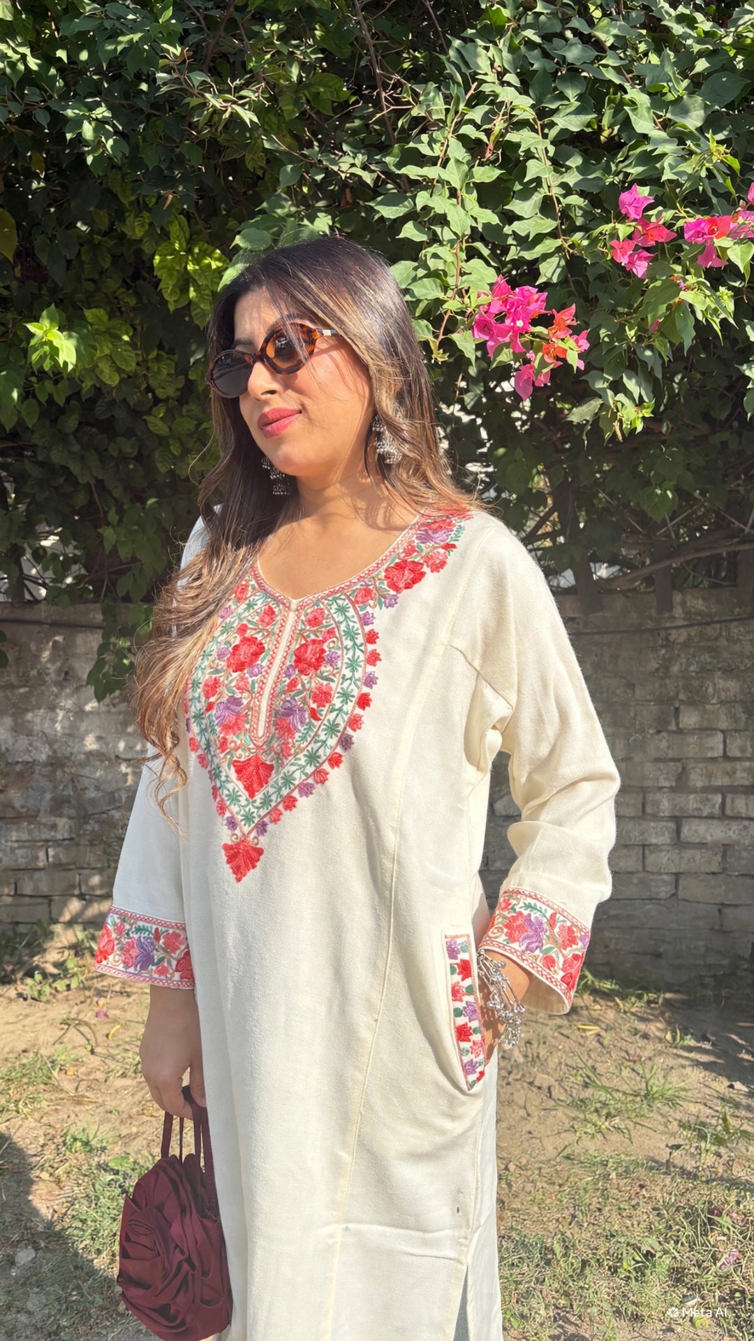 "Rubaida"-KASHMIRI Pheran KURTI