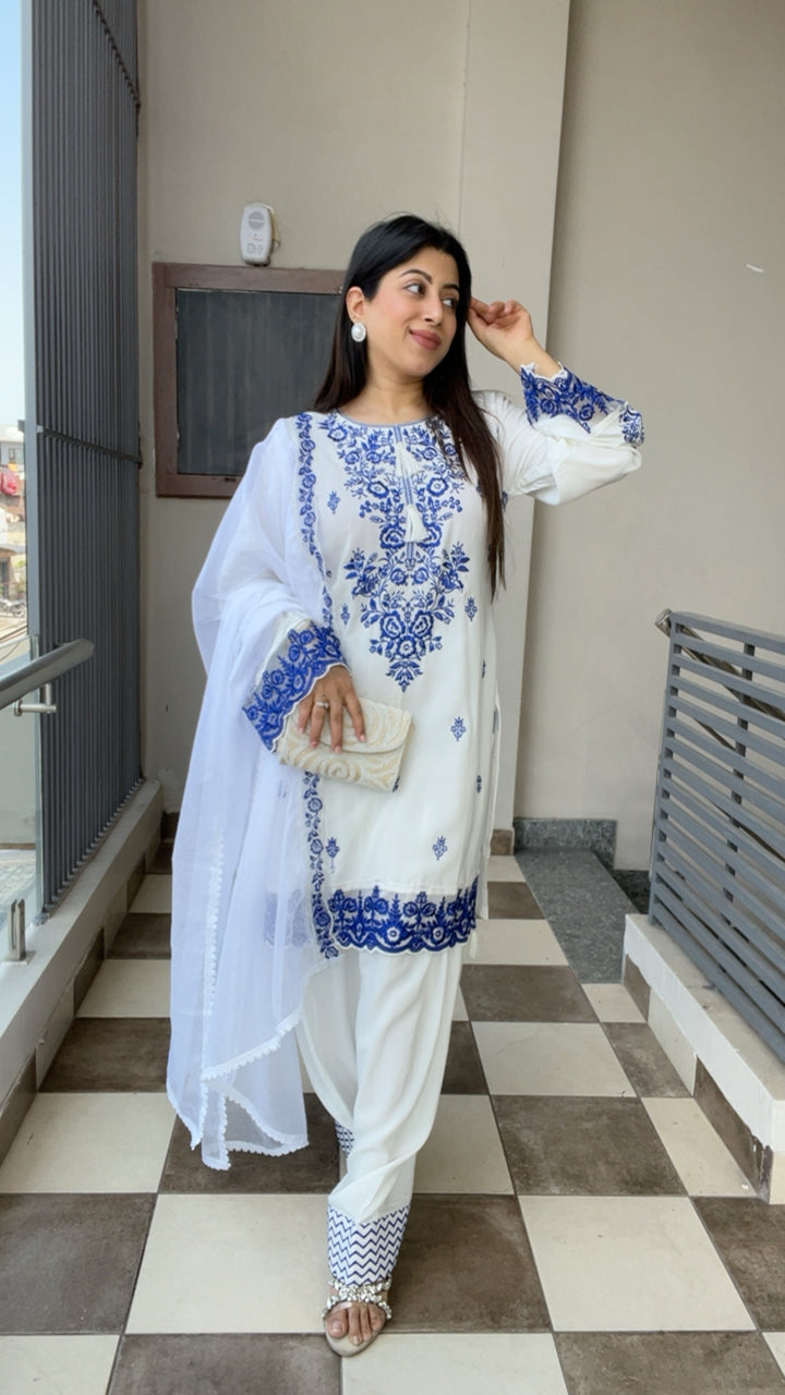 "HEENA"-FARSHI SALWAR PAKISTANI SUIT