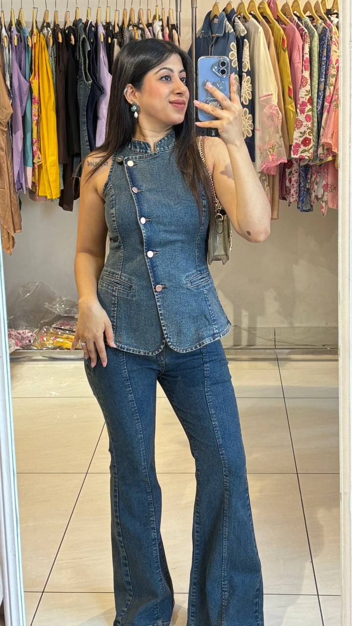 "LIZA"-DENIM CO-ORD