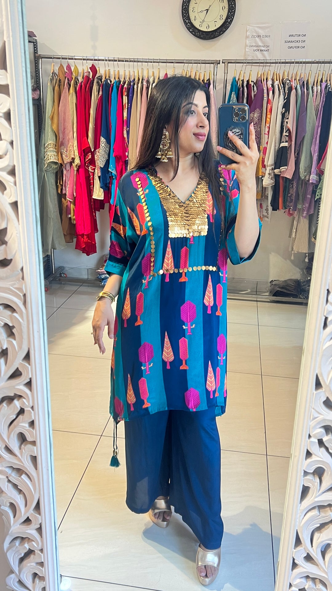 "FIZA"-TWO PIECE FESTIVE SET