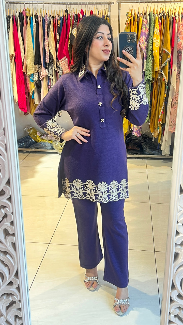 "IKKAT"-WINTER CO-ORD