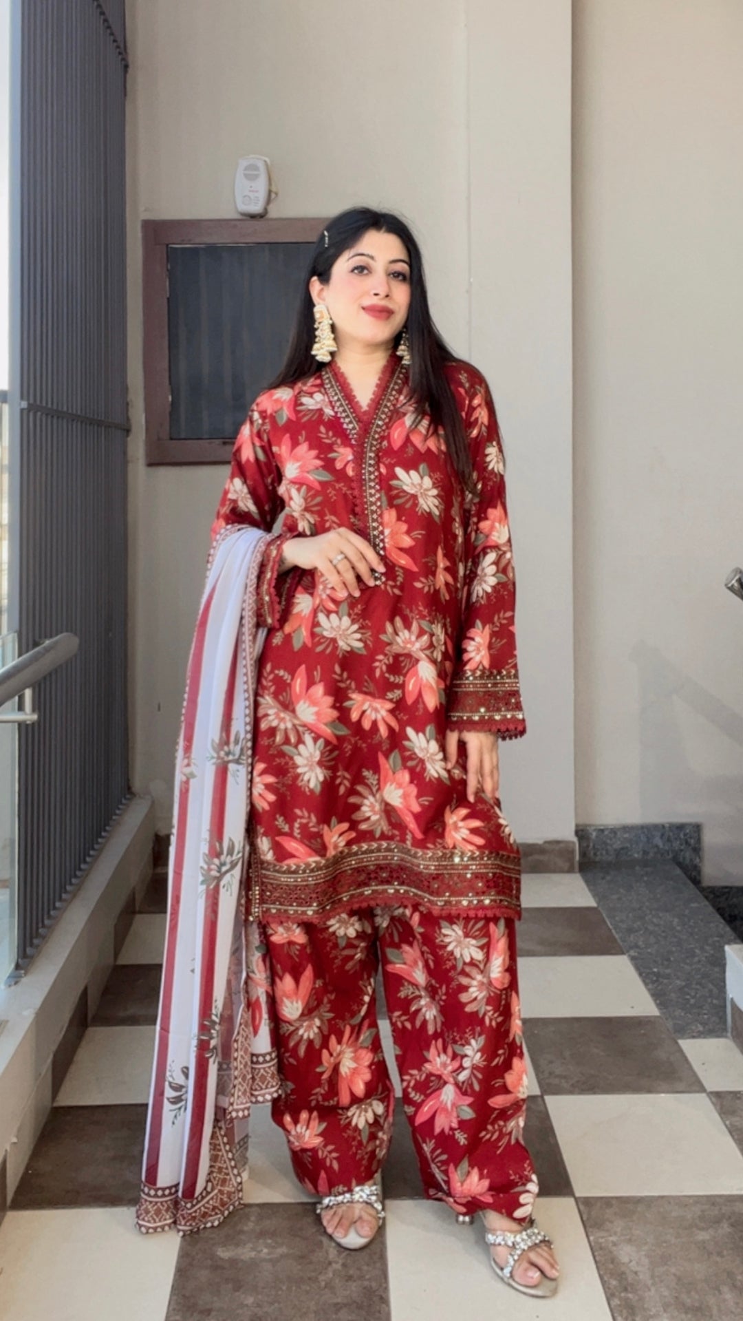 "MEGHA"- FARSHI SALWAR Suit