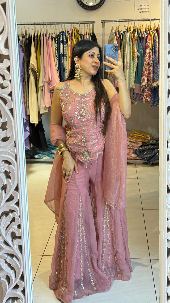 "RUKSAT"-THREE PIECE FESTIVE SET