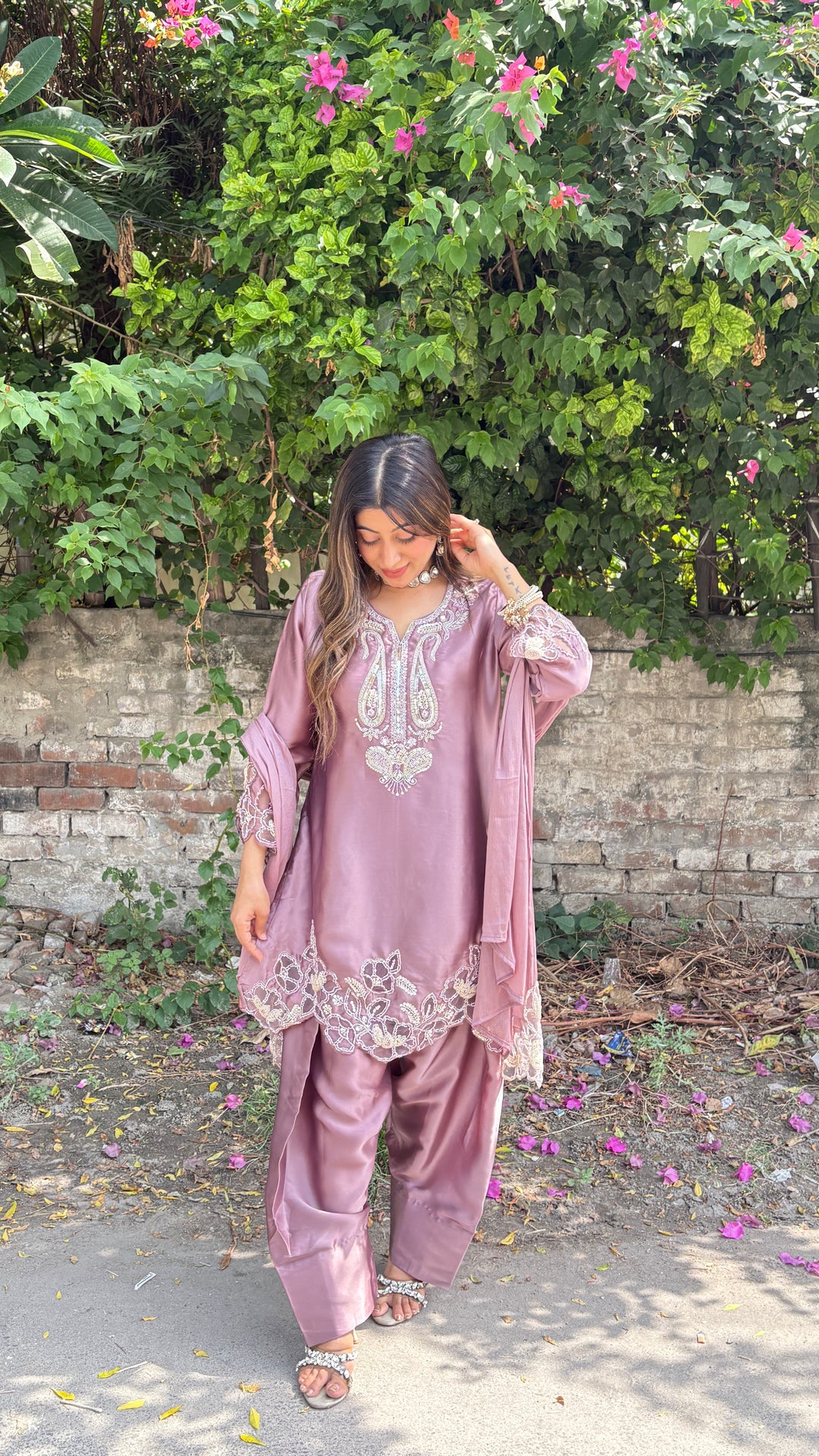 "Tahira"-festive Three Piece set