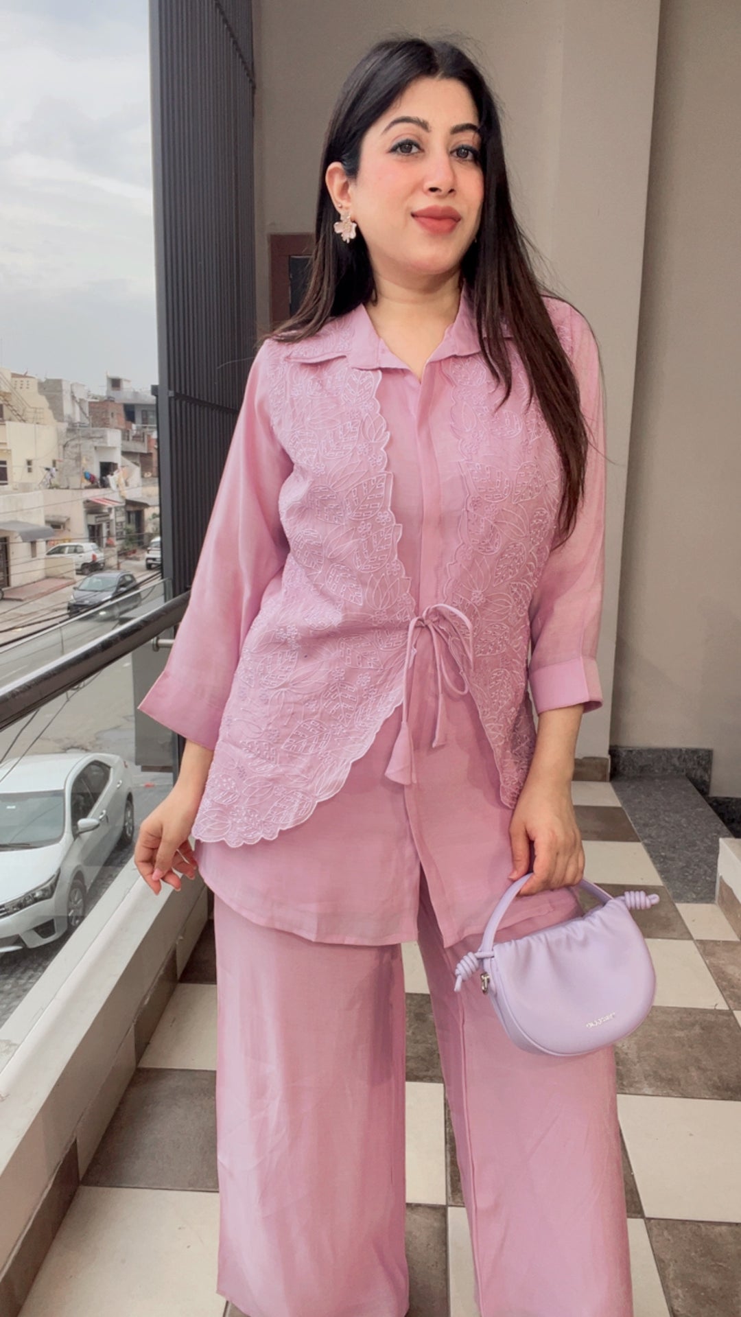 "LEVI"-LAVENDER CO-ORD