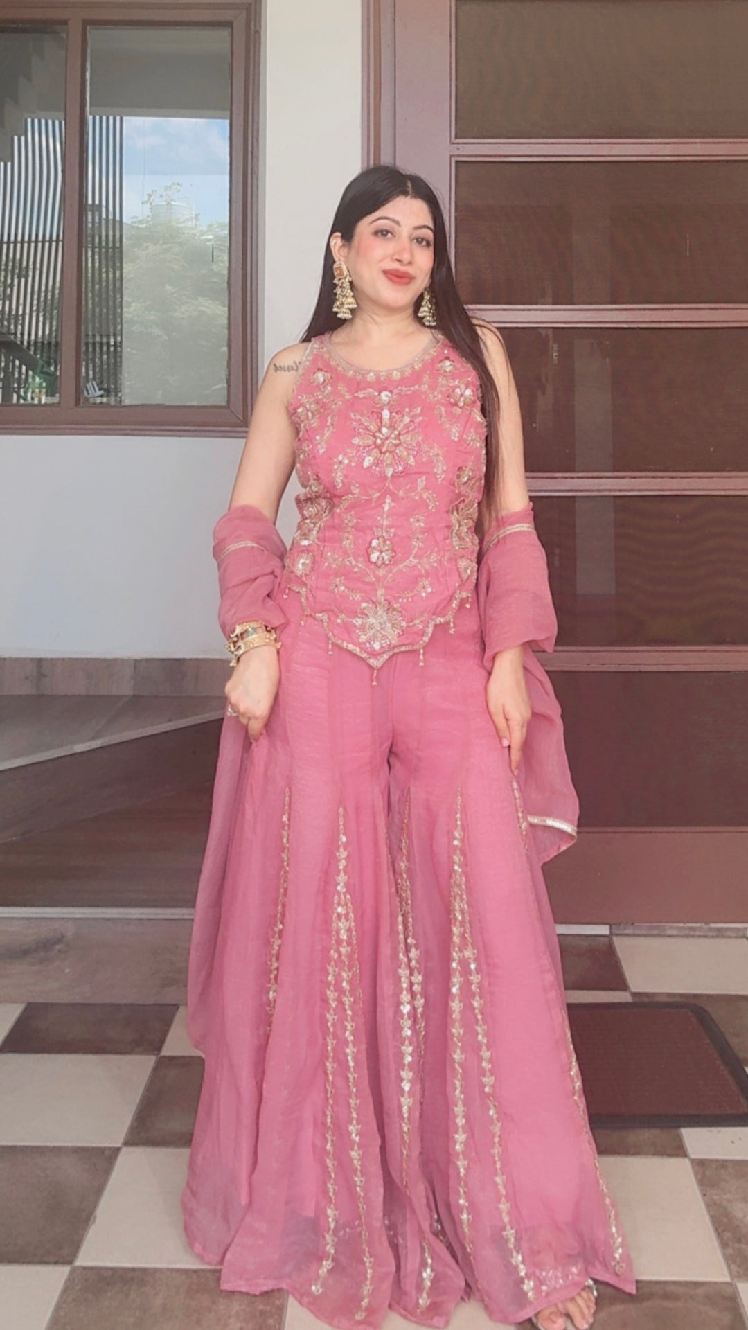"RUKSAT"-THREE PIECE FESTIVE SET