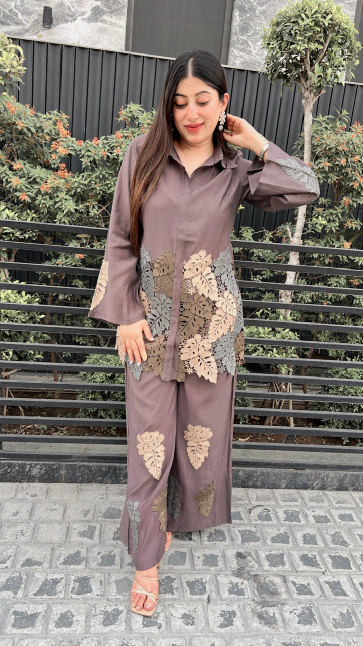 Crochet Detailing Co-Ord