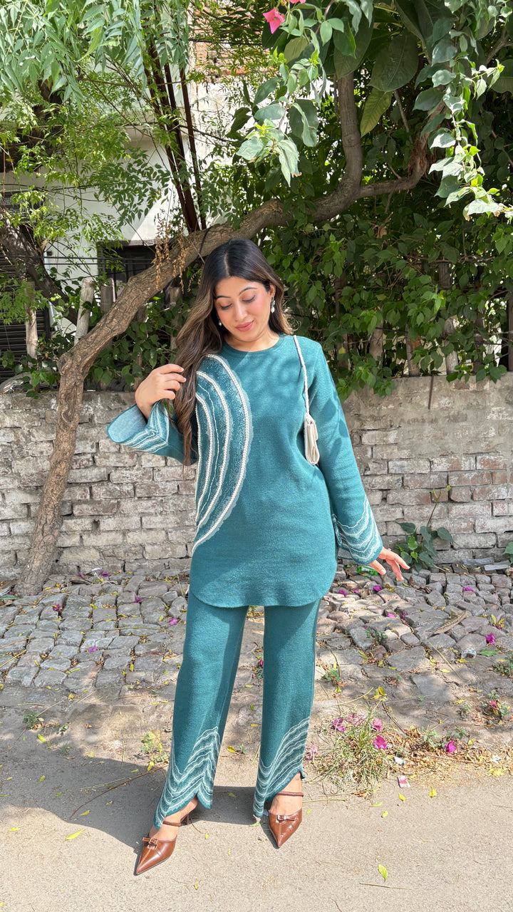 "noura"-winter two piece set