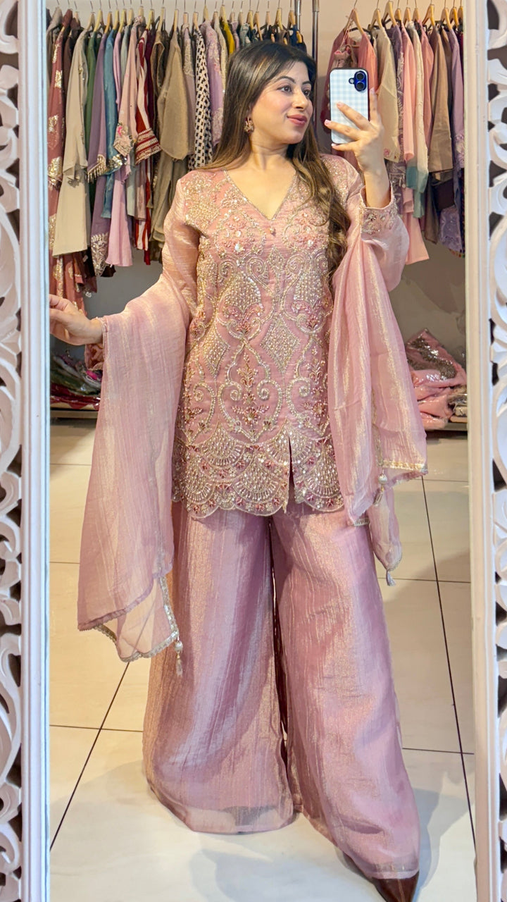 "maryam"-festive three piece set
