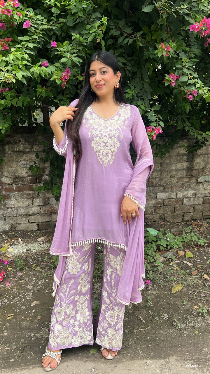 "AYESHA"-FESTIVE THREE PIECE SET