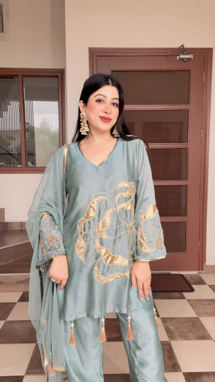 "akriti"-THREE PIECE FESTIVE SET