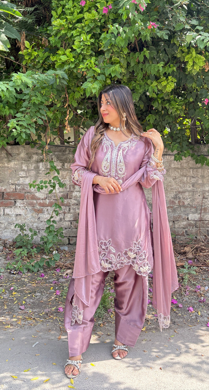 "Tahira"-festive Three Piece set