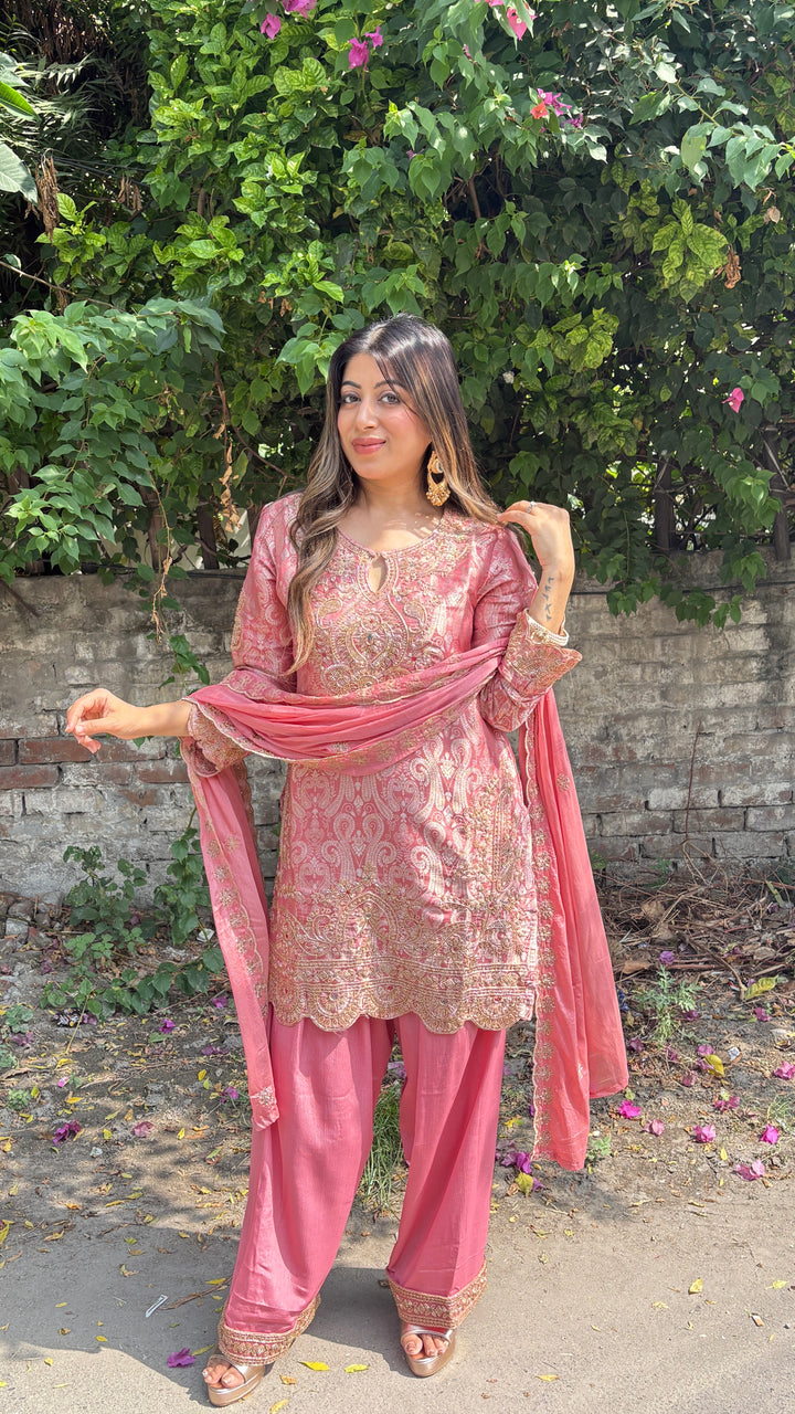 "Rahmi"-festive Three Piece set
