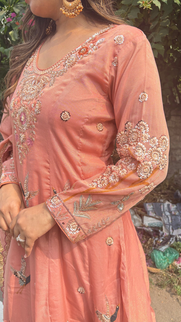 "Afsana"-festive Three Piece set