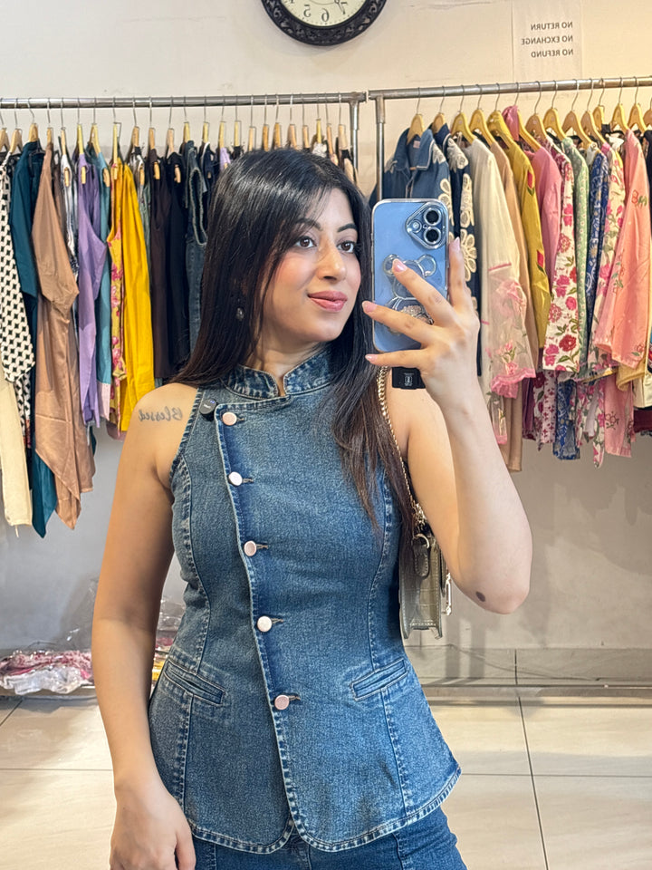 "LIZA"-DENIM CO-ORD
