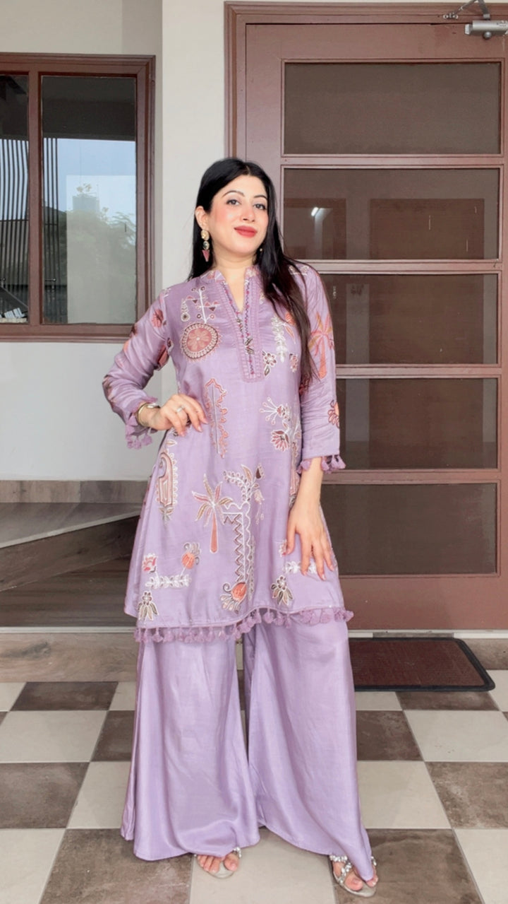 "jini"-festive two piece set