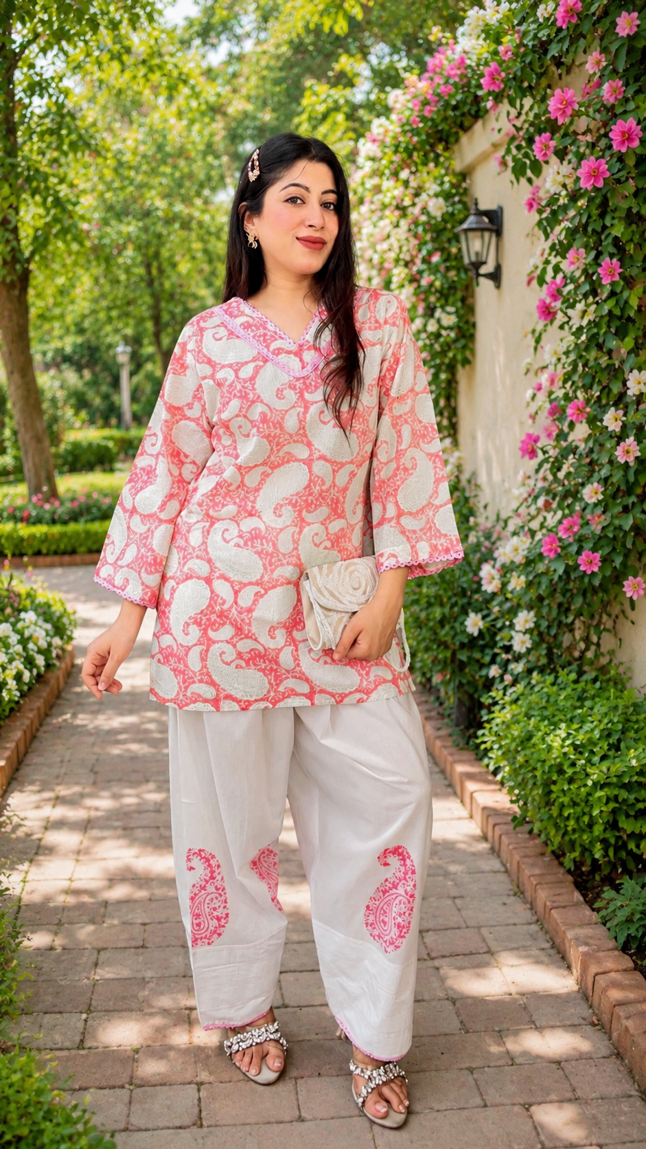 "IRIS"-FARSHI SALWAR CO-ORD