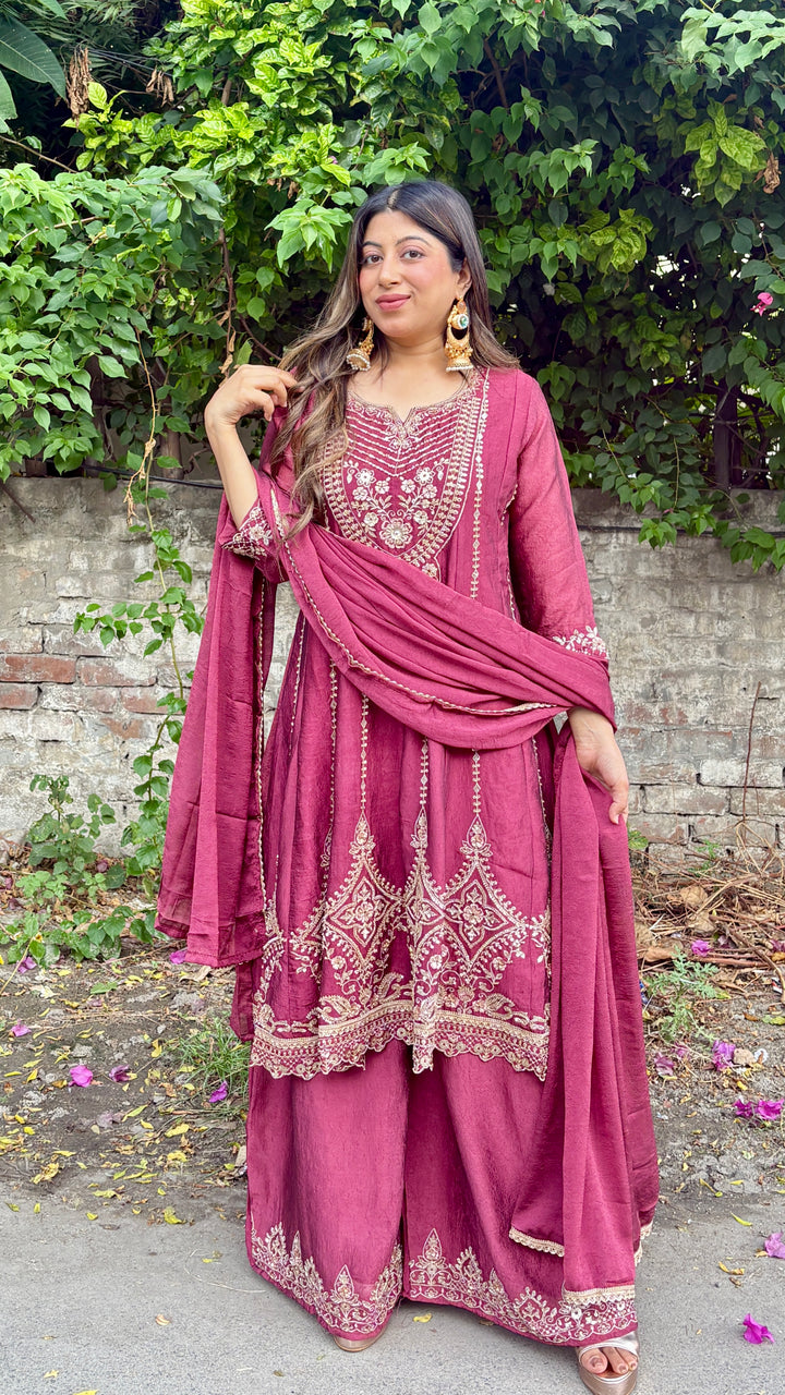 "Rabia"-festive Three Piece set