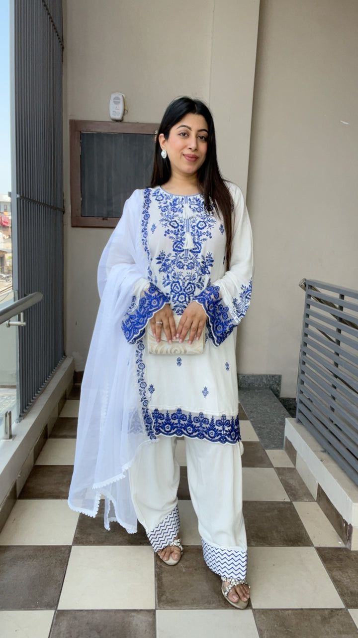 "HEENA"-FARSHI SALWAR PAKISTANI SUIT