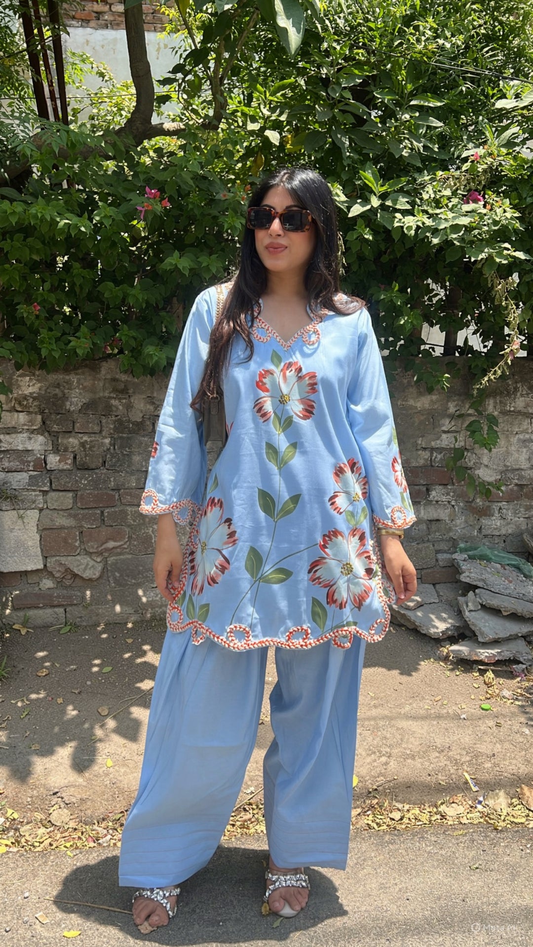 "naina"-farshi salwar co-ord