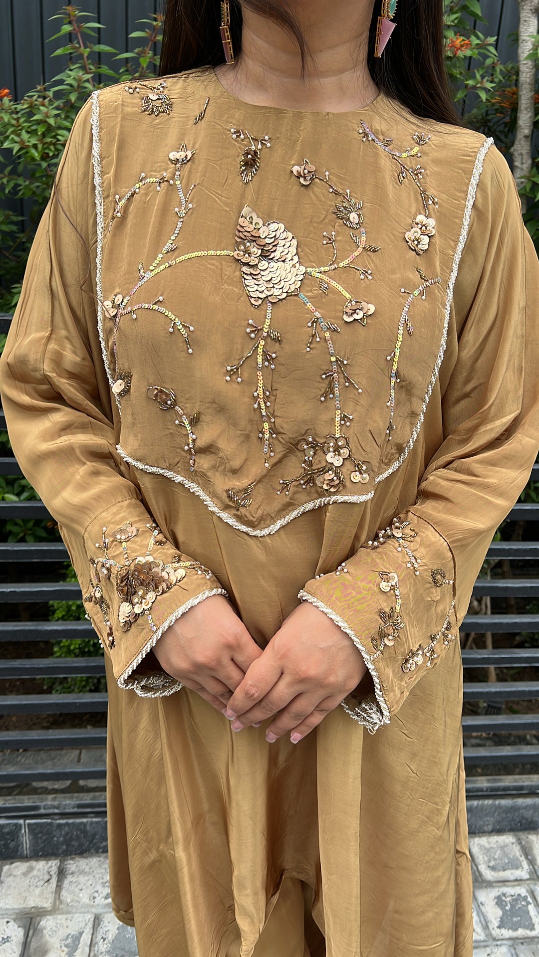 Handworked Farshi Salwar Co-Ord