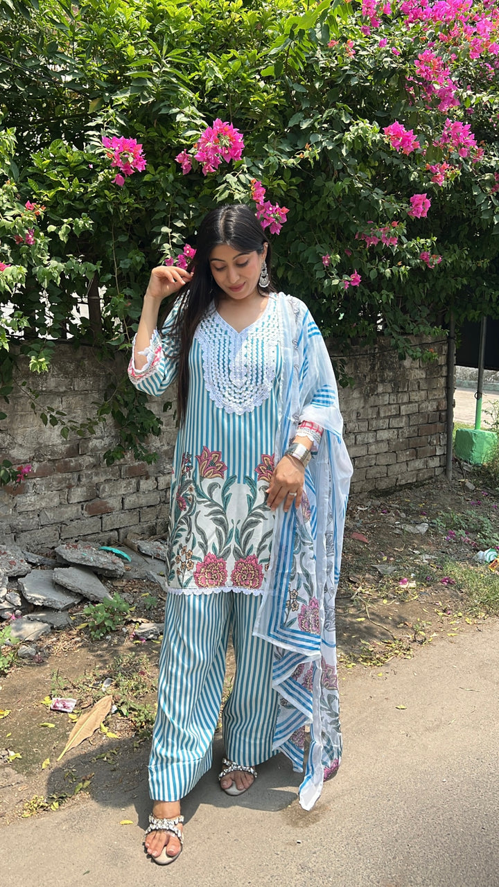 "NIZAM"-THREE PIECE SUIT SET