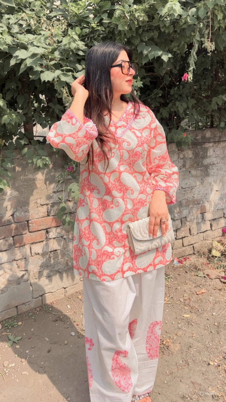 "IRIS"-FARSHI SALWAR CO-ORD