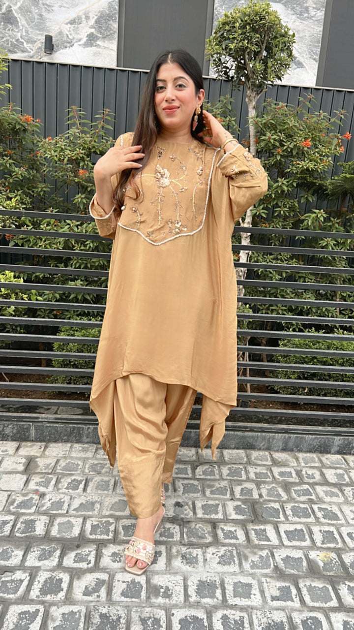 Handworked Farshi Salwar Co-Ord