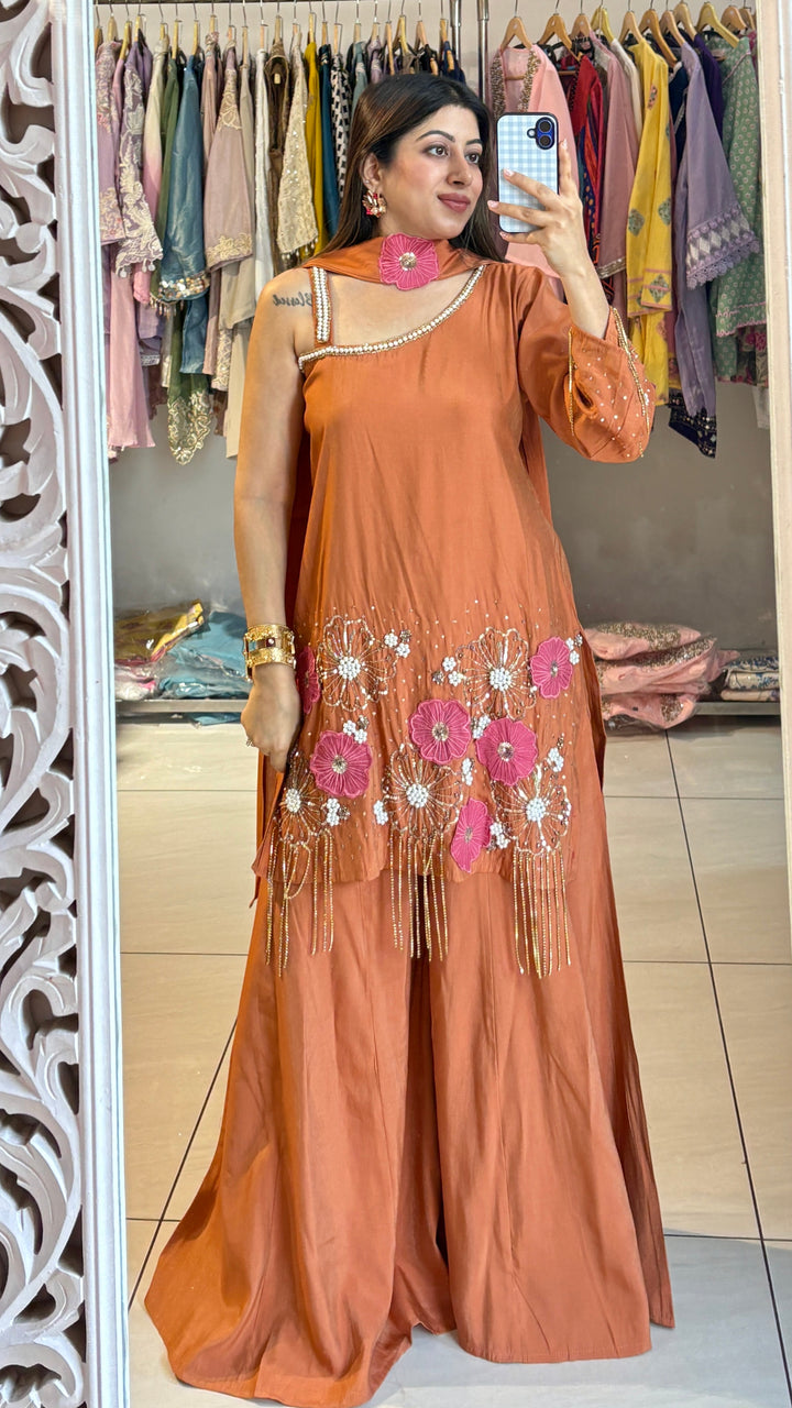 "alya"-festive three piece set