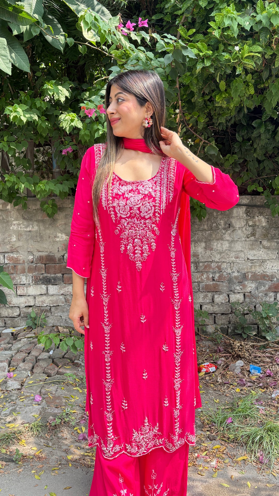 VIHANI-FESTIVE HANDWORK THREE PIECE SUIT SET
