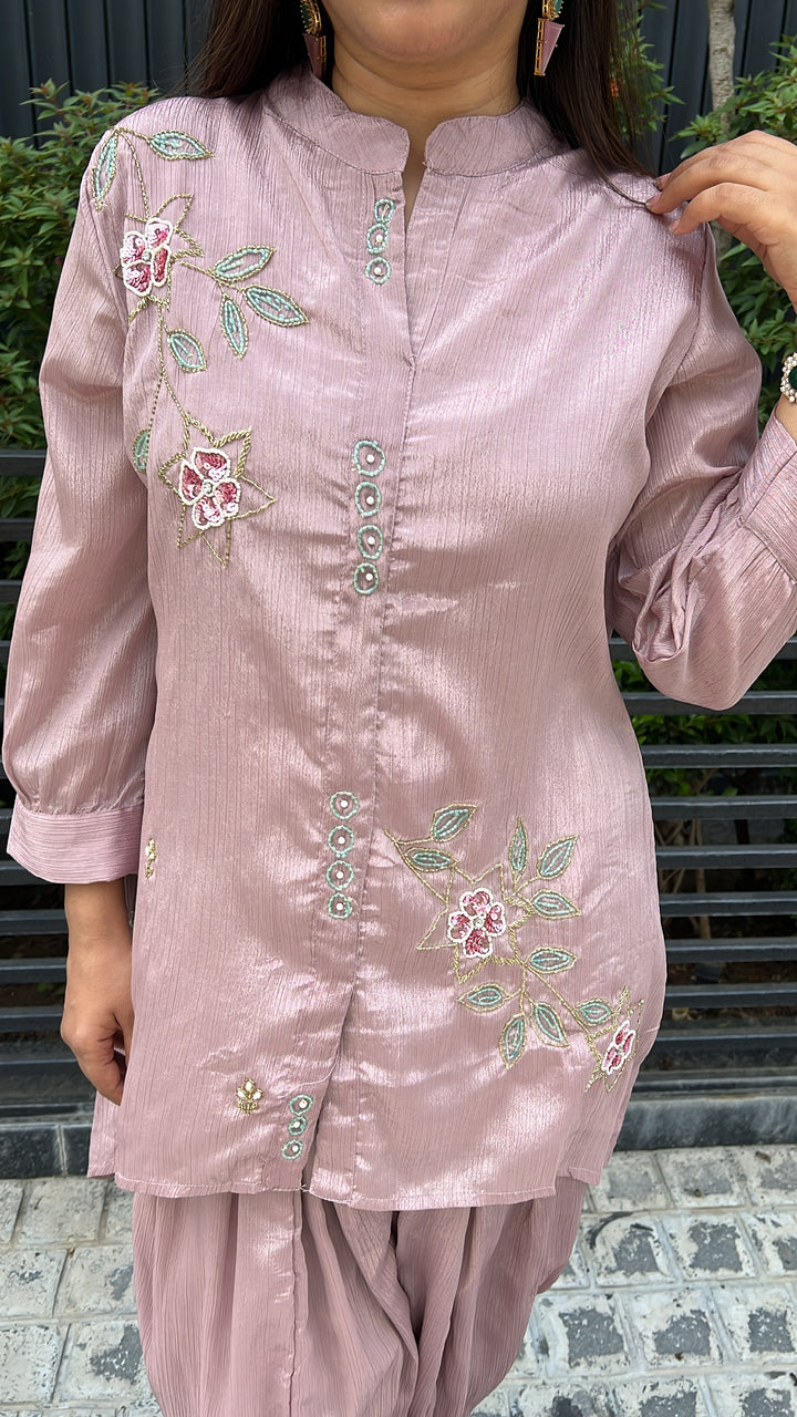 LAVENDER TULIP PANTS CO-ORD
