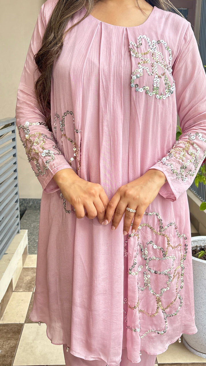 "aarzoo"-FESTIVE EMBELLISHED TWO PIECE SET