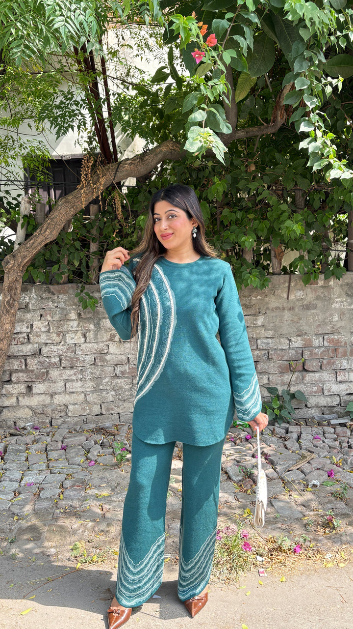 "noura"-winter two piece set