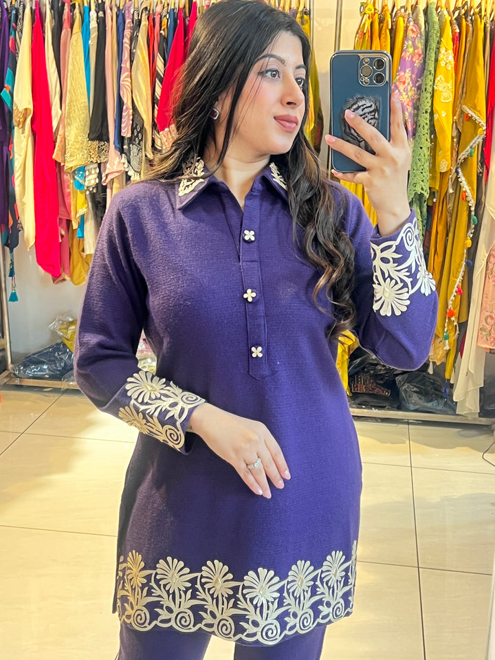 "IKKAT"-WINTER CO-ORD