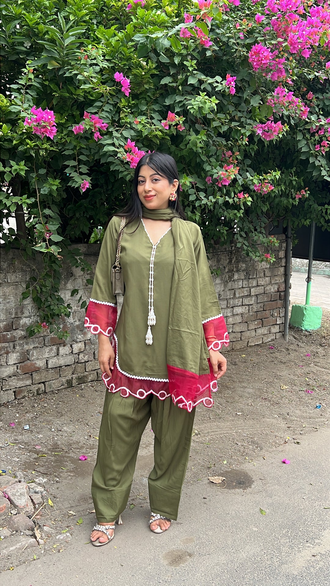 "khusboo"-three piece suit set