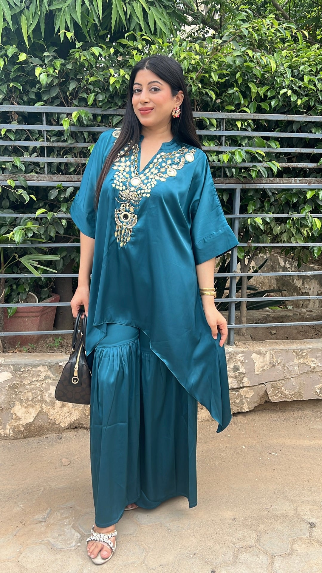 "GULNAZ"-FESTIVE TWO PIECE SET