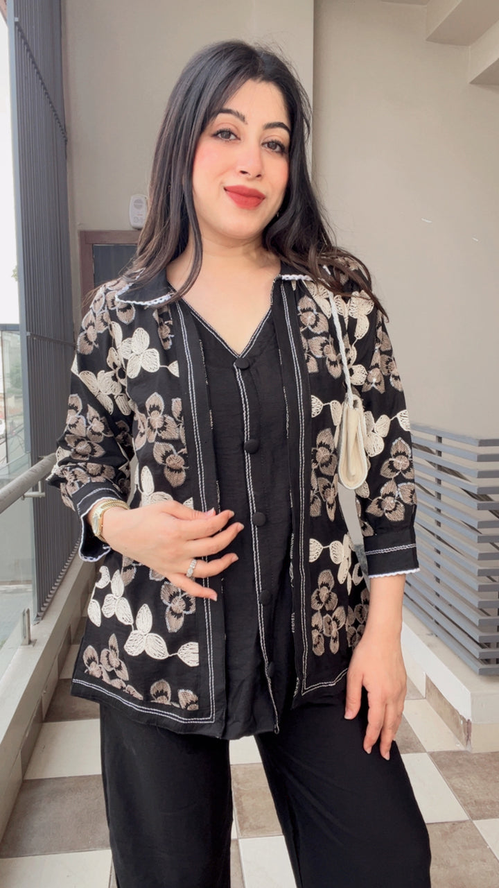 "JINI"-JACKET STYE CO-ORD