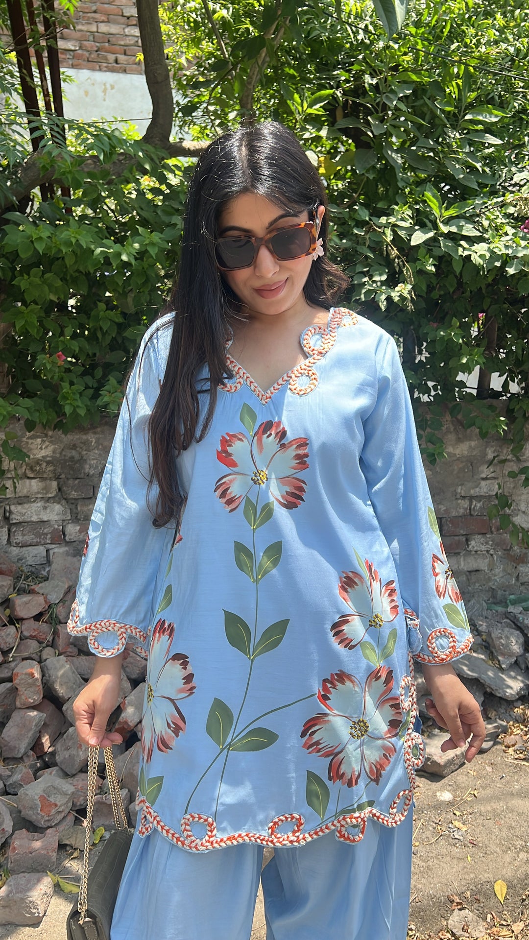 "naina"-farshi salwar co-ord